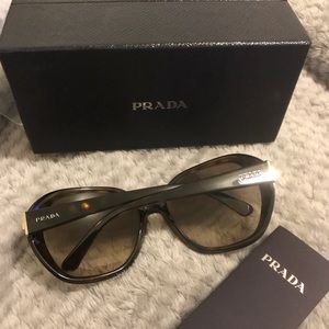 Prada Women’s square sunglasses